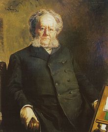 Henrik Ibsen by Eilif Peterssen, 1895