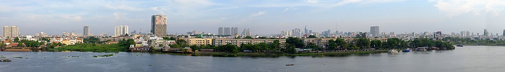 Panorama Ho Či Minova města