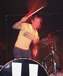 John Robinette performing at Mojo's in Columbia, Missouri, 2004