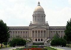 The Kentucky State Capitol building.