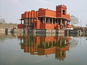 English: Kankaleshwar temple, Beed, Maharashtr...
