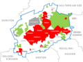 Situering Chemiepark Marl binnen de gemeente