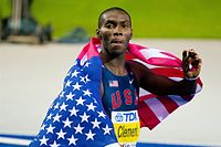 Der Olympiazweite von 2008 Kerron Clement verteidigte seinen WM-Titel und errang mit der 4-mal-400-Meter-Staffel am Schlusstag eine zweite Goldmedaille