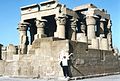 Viktor en el Templo de Kom Ombo, Egipto, 1991-12-29