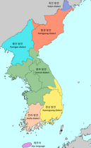 129px Korean dialect map