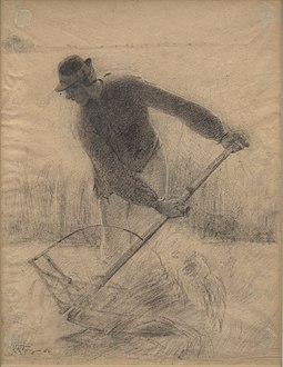 I høst tegning, 1886