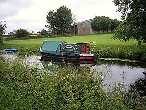 English: Lancaster Canal Trust narrow boat The...
