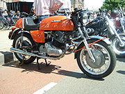 Motocykl značky Laverda