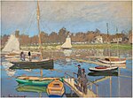 "Le Bassin d'Argenteuil" (1874) de Claude Monet (W 326)