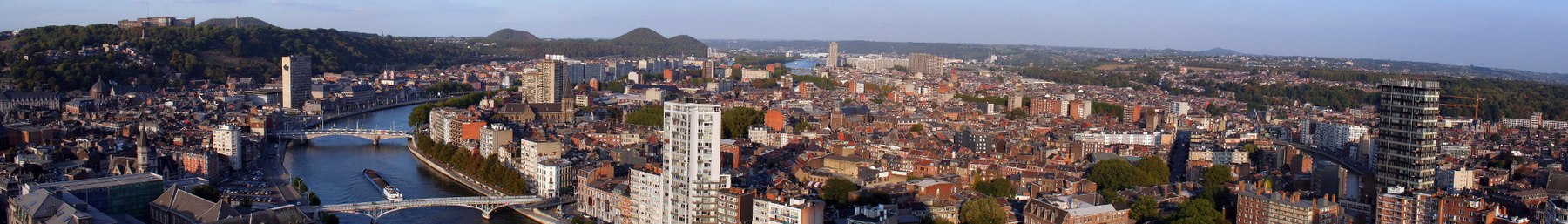 A view of Liège, Belgium