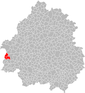 Localisation de Communauté de communes Basse Vallée de l'Isle