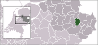 アルメロ基礎自治体の位置図