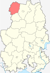 Jarskij rajon – Mappa