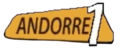 Alternative logo of "Andorre 1" (Radio des Vallées), 1961–1966