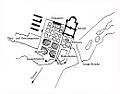 Plan des Lustgartens um 1700