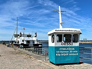 M/S Dessi i Färjestadens hamn.