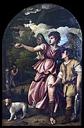 Titian, Tobias and the Angel (c. 1540–1545)