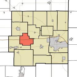 Location in Wayne County