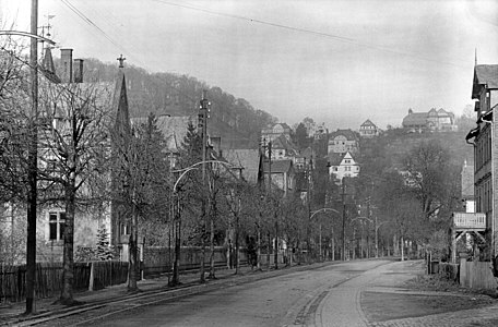 Schwanallee nördlicher Teil 1912-1952