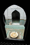 Meknes - Madrassa Bou Inania - Font des de cel·la.