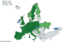Mitglieder von Wikimedia Europa