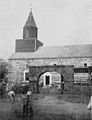 The gate of the church built about 1900