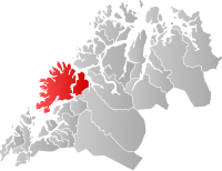 Localisation de Senja (commune)