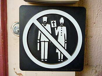 No Preaching sign in Australia