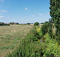 Watringue à Noordpeene dans la Réserve naturelle régionale des prairies du Schoubrouck, Nord.