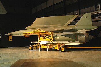 国立アメリカ空軍博物館に展示されているAGM-28B