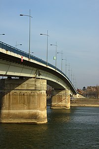 Varadínský most z novosadské strany