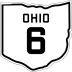 State Route 6 marker