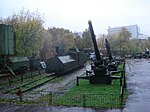 0-8-0 Armoured locomotive Ov 5067 at the Central Armed Forces Museum, Moscow