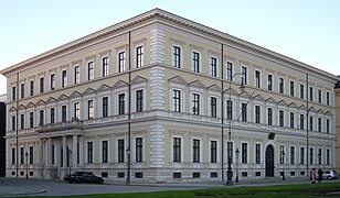 Palacio Leuchtenberg (1817-1821), Munich, de Leo von Klenze