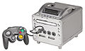 The Panasonic Q, a version of the GameCube that could play DVD videos.