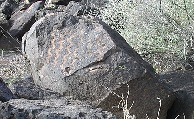 A petroglyph