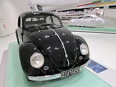 Volkswagen Coccinelle de 1938 (Porsche Museum)