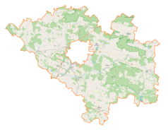 Mapa lokalizacyjna powiatu kieleckiego