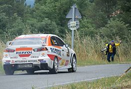 Alberto Monarri in 2016 Rally de Ourense