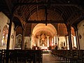 Vue intérieure de l'église.