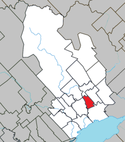 Location within Maskinongé RCM