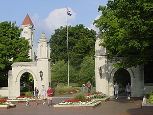 Sample Gates, Indiana University Bloomington, USA