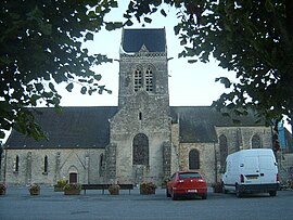 Church with Parachute Memorial