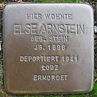 Stolperstein für Else Arnstein