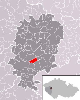 Localisation de Svojkovice