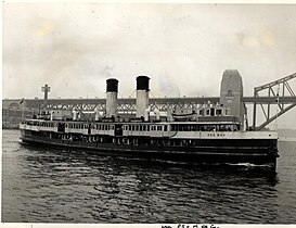 Dee Why leaving Sydney Cove, late 1950s