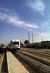 TCDD Toros Express approaching Eregli Station.jpg