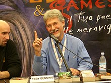 Troy Denning at the 2007 Lucca Games