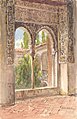 Veduta del Cortile dell'Alhambra