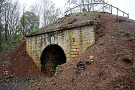 Une traverse-abri du fort.